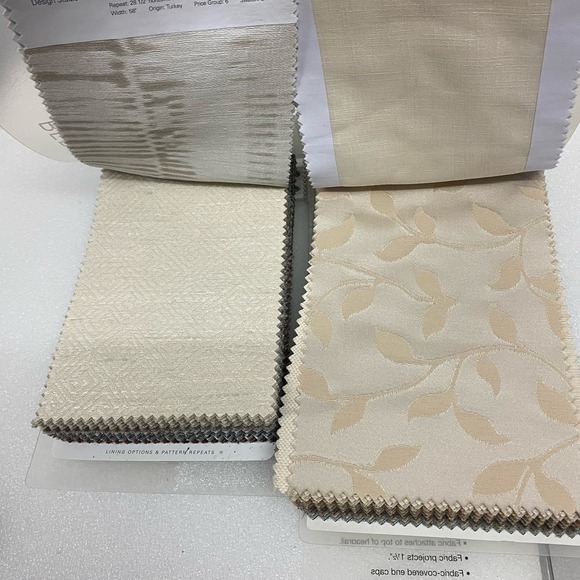 Hunter Douglas DESING STUDIO Fabric samples books lot of 2 - Picture 5 of 9